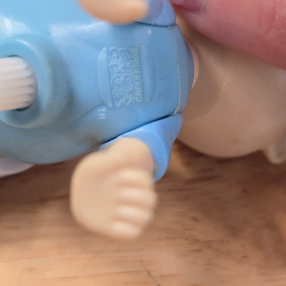 Vintage Rugrats Tommy Burger King Kids Crawling Toy Y2k 90s - Picture 3 of 4